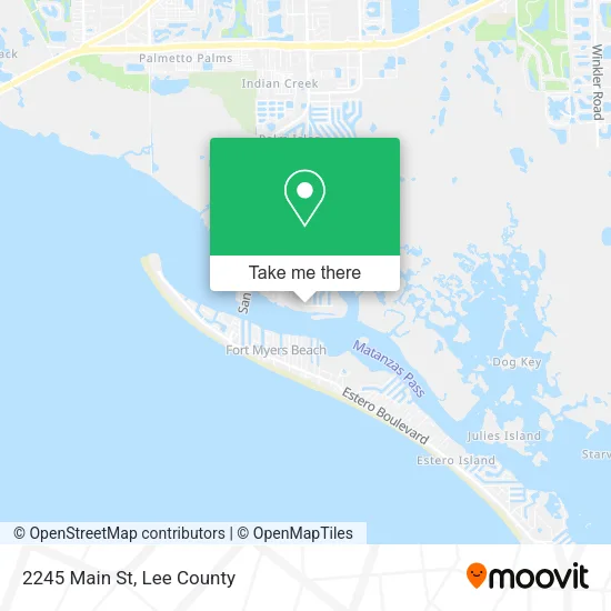 2245 Main St map