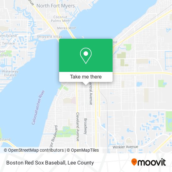 Mapa de Boston Red Sox Baseball