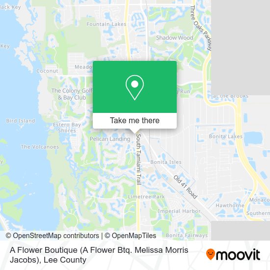 A Flower Boutique (A Flower Btq. Melissa Morris Jacobs) map