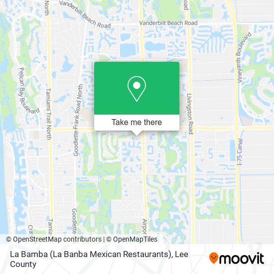 La Bamba (La Banba Mexican Restaurants) map