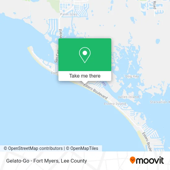 Gelato-Go - Fort Myers map