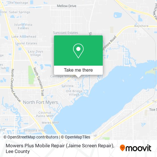 Mowers Plus Mobile Repair (Jaime Screen Repair) map