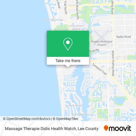 Mapa de Massage Therapie Didis Health Watch