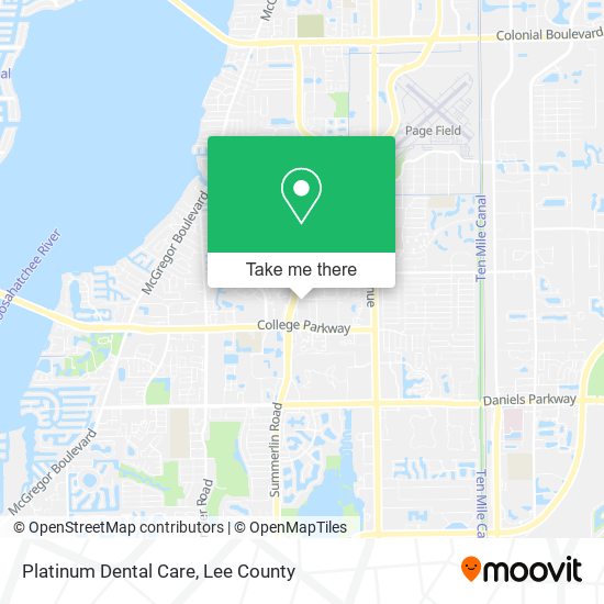 Platinum Dental Care map
