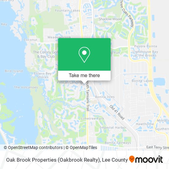 Oak Brook Properties (Oakbrook Realty) map