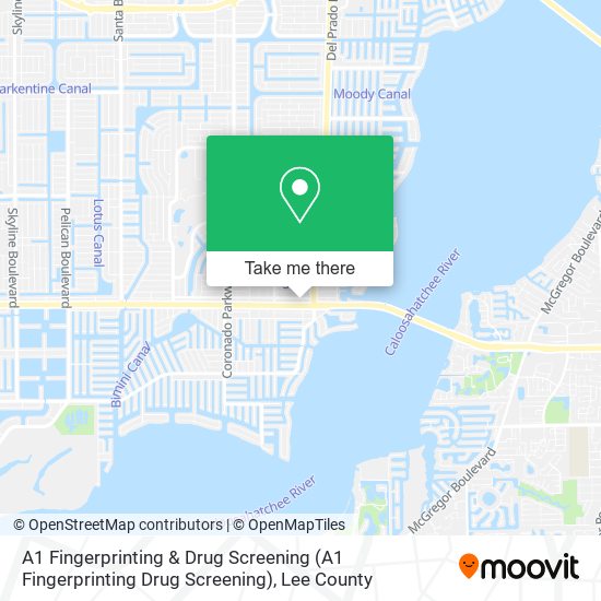Mapa de A1 Fingerprinting & Drug Screening