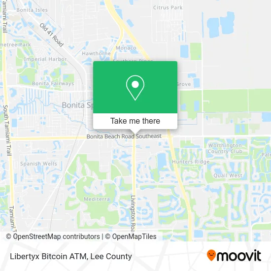 Libertyx Bitcoin ATM map