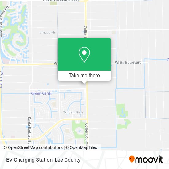 Mapa de EV Charging Station