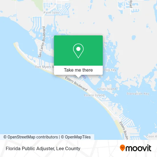 Florida Public Adjuster map