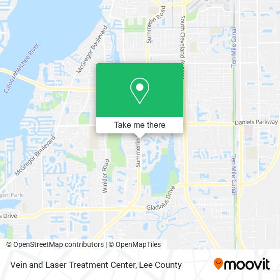 Vein and Laser Treatment Center map