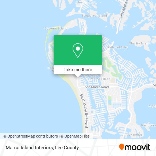 Marco Island Interiors map