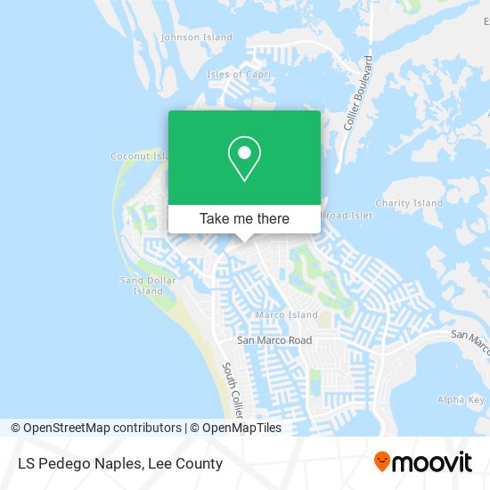 Mapa de LS Pedego Naples