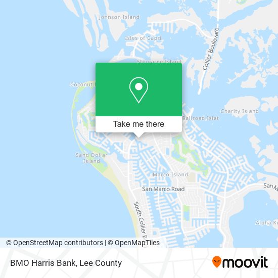 Mapa de BMO Harris Bank