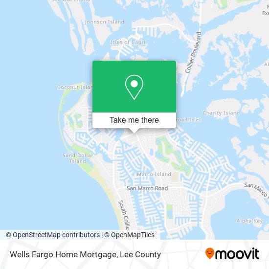 Wells Fargo Home Mortgage map