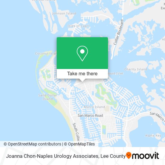 Joanna Chon-Naples Urology Associates map