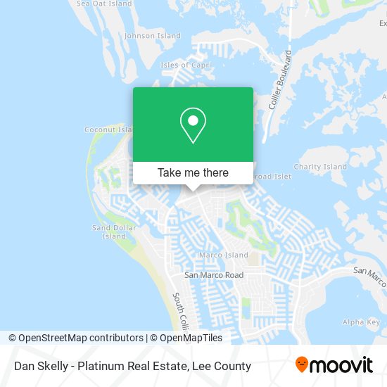 Dan Skelly - Platinum Real Estate map