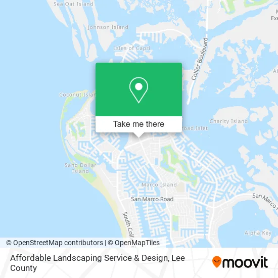 Affordable Landscaping Service & Design map