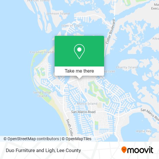Duo Furniture and Ligh map