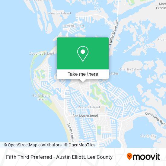 Mapa de Fifth Third Preferred - Austin Elliott