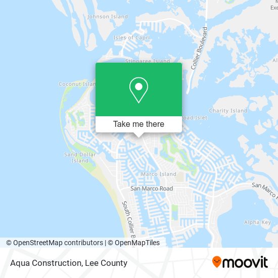 Aqua Construction map