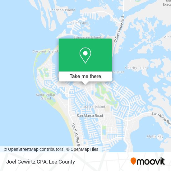 Joel Gewirtz CPA map