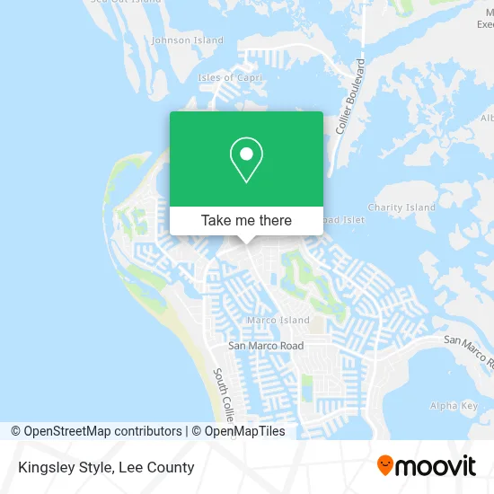 Kingsley Style map