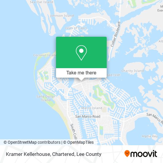Kramer Kellerhouse, Chartered map