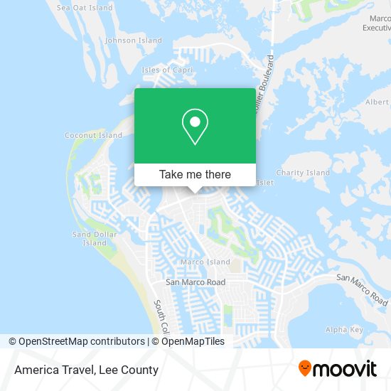 Mapa de America Travel