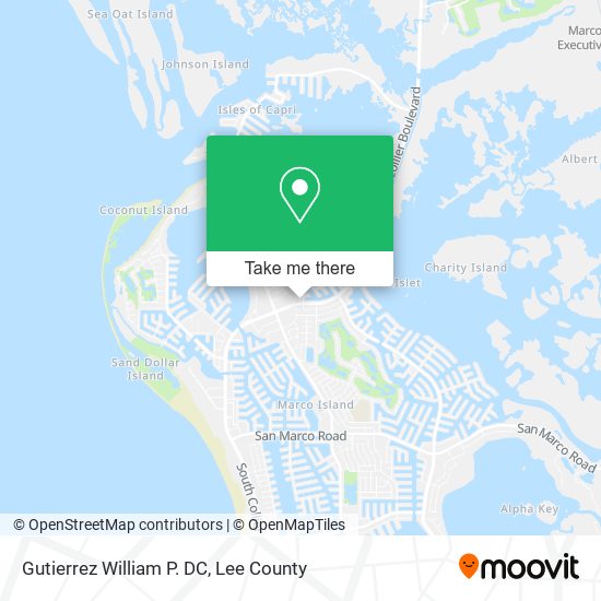 Mapa de Gutierrez William P. DC