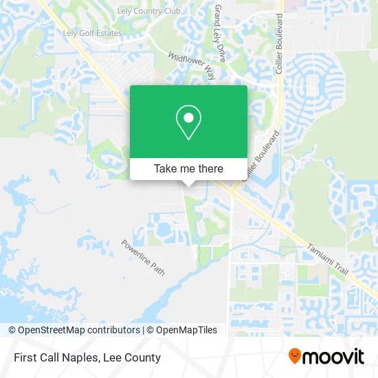 First Call Naples map