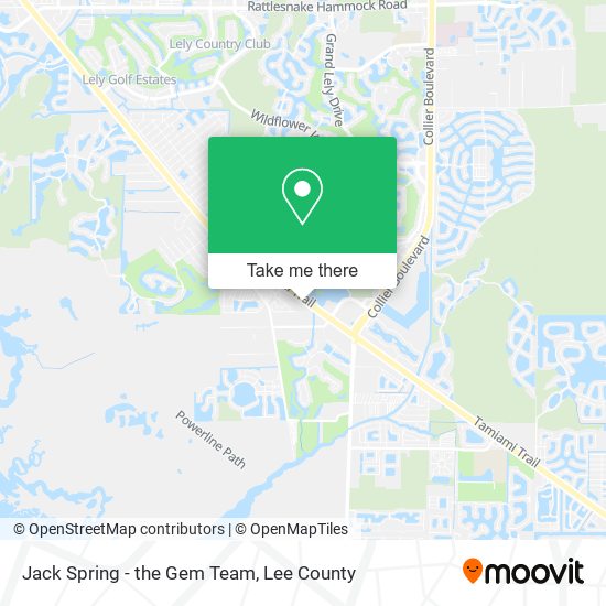 Jack Spring - the Gem Team map