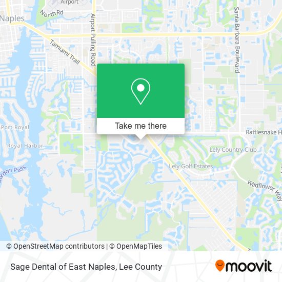Mapa de Sage Dental of East Naples