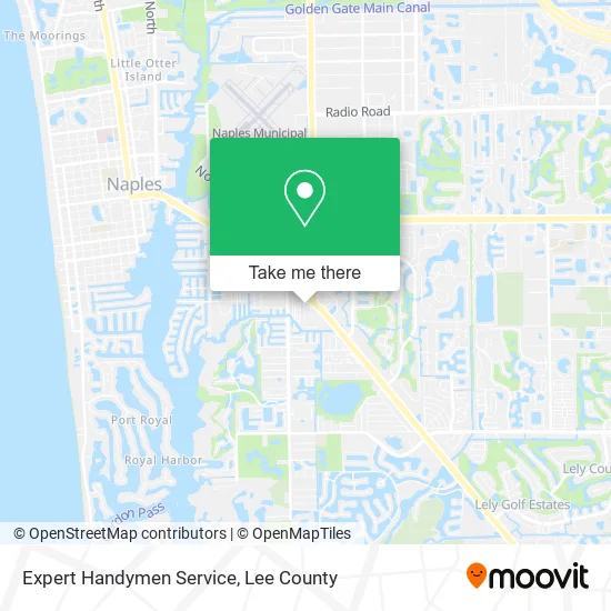 Expert Handymen Service map