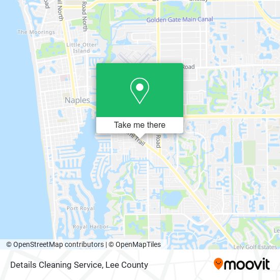 Mapa de Details Cleaning Service