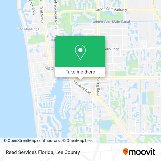 Reed Services Florida map