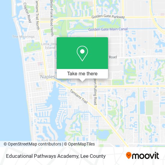 Mapa de Educational Pathways Academy