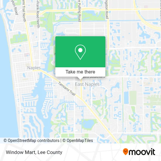 Window Mart map