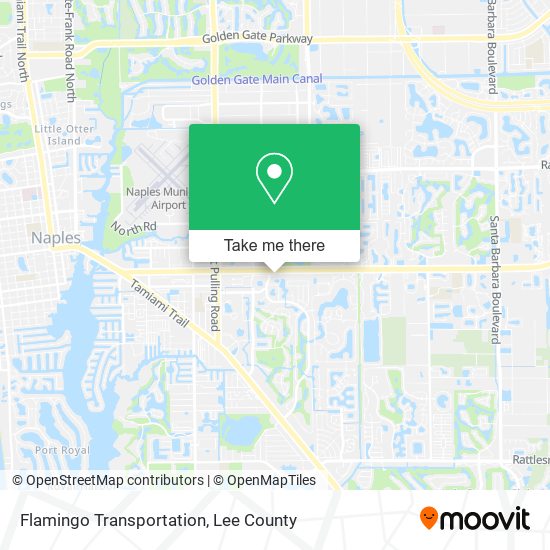Mapa de Flamingo Transportation