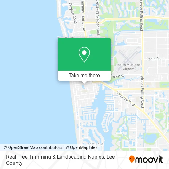 Real Tree Trimming & Landscaping Naples map