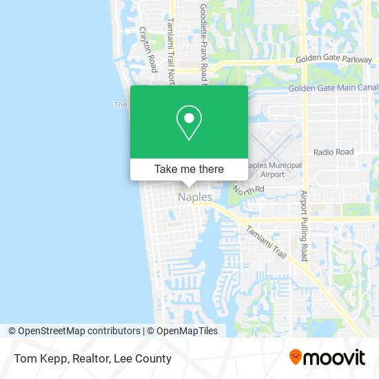 Tom Kepp, Realtor map