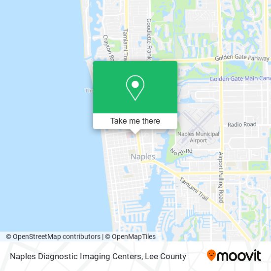 Mapa de Naples Diagnostic Imaging Centers
