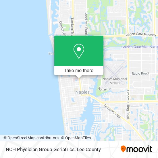 NCH Physician Group Geriatrics map