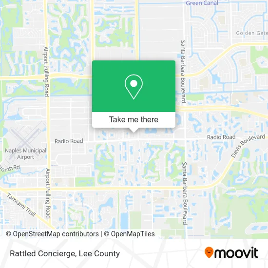 Rattled Concierge map