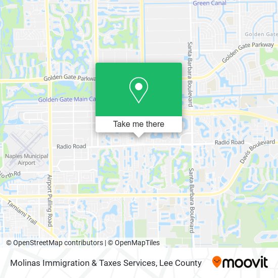 Molinas Immigration & Taxes Services map