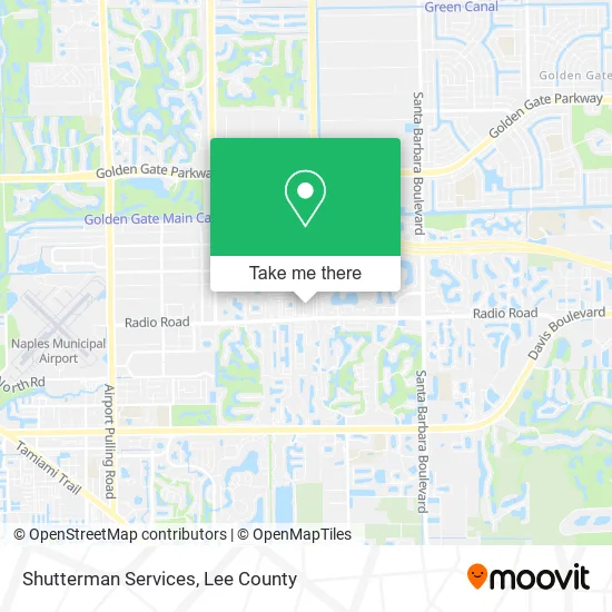 Shutterman Services map