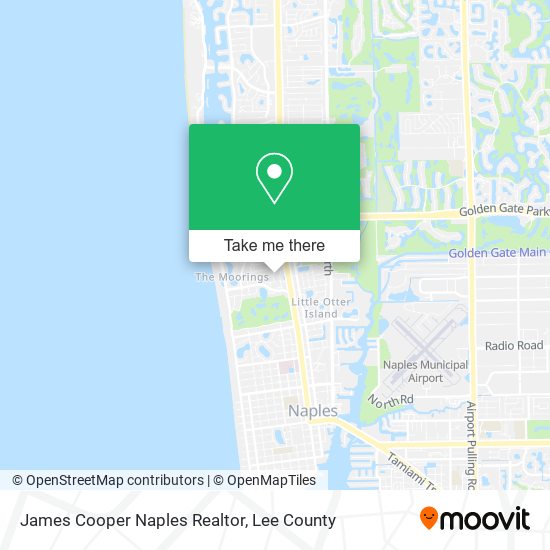 James Cooper Naples Realtor map