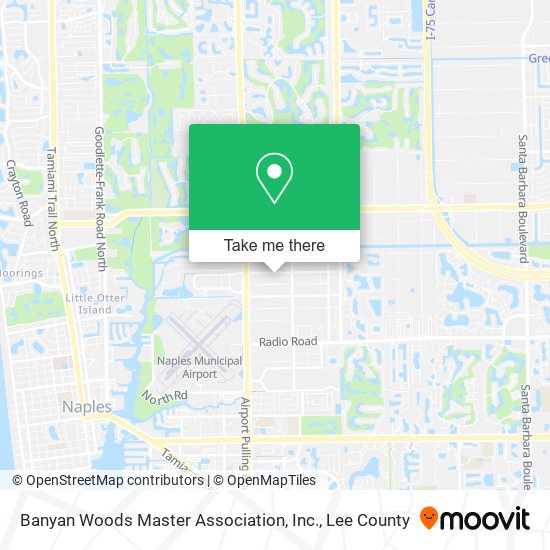 Banyan Woods Master Association, Inc. map
