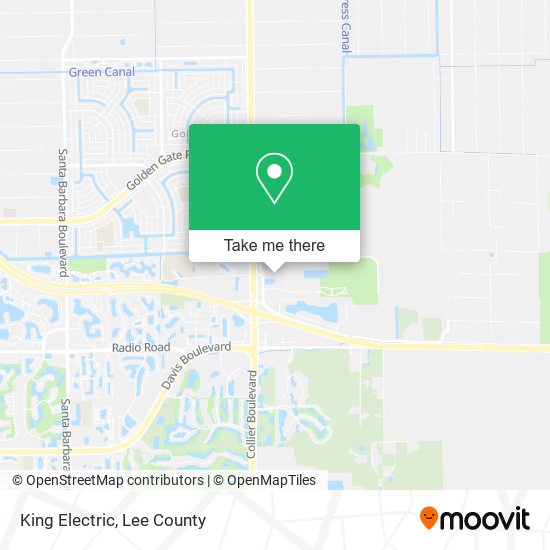 Mapa de King Electric