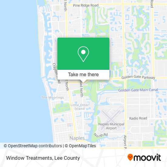 Mapa de Window Treatments
