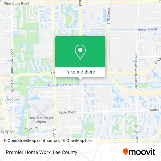 Premier Home Worx map